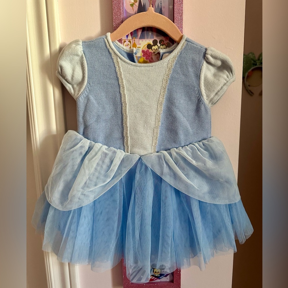 Two baby gap Disney princess dresses